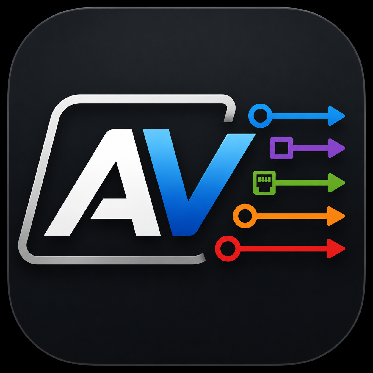 AV Flow Chart logo